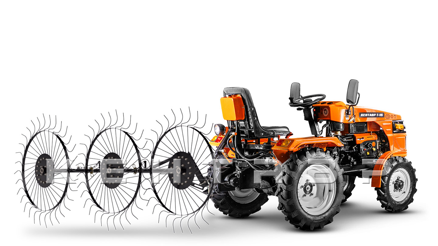 Минитрактор Кентавр Т-5 LITE 6+2 (Toyokawa) STD agri 5,00-12 / 6,50-16 + (фреза/плуг)