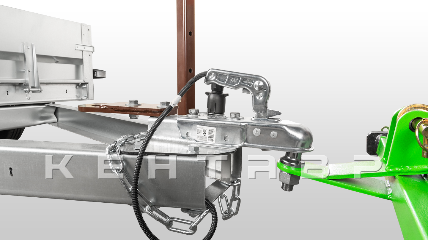 Прицеп Flagman | Флагман ПТТ — 0,5-0,7 с ПТС к мини-трактору (универсальный)