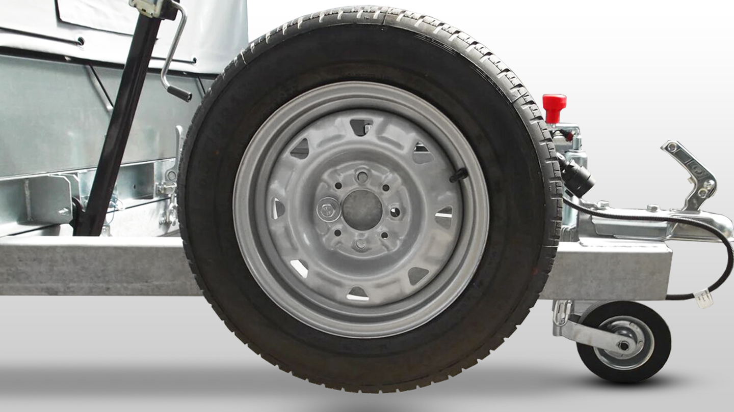 Прицеп Flagman | Флагман ПТТ — 0,5-0,7 с ПТС к мини-трактору (универсальный) 2