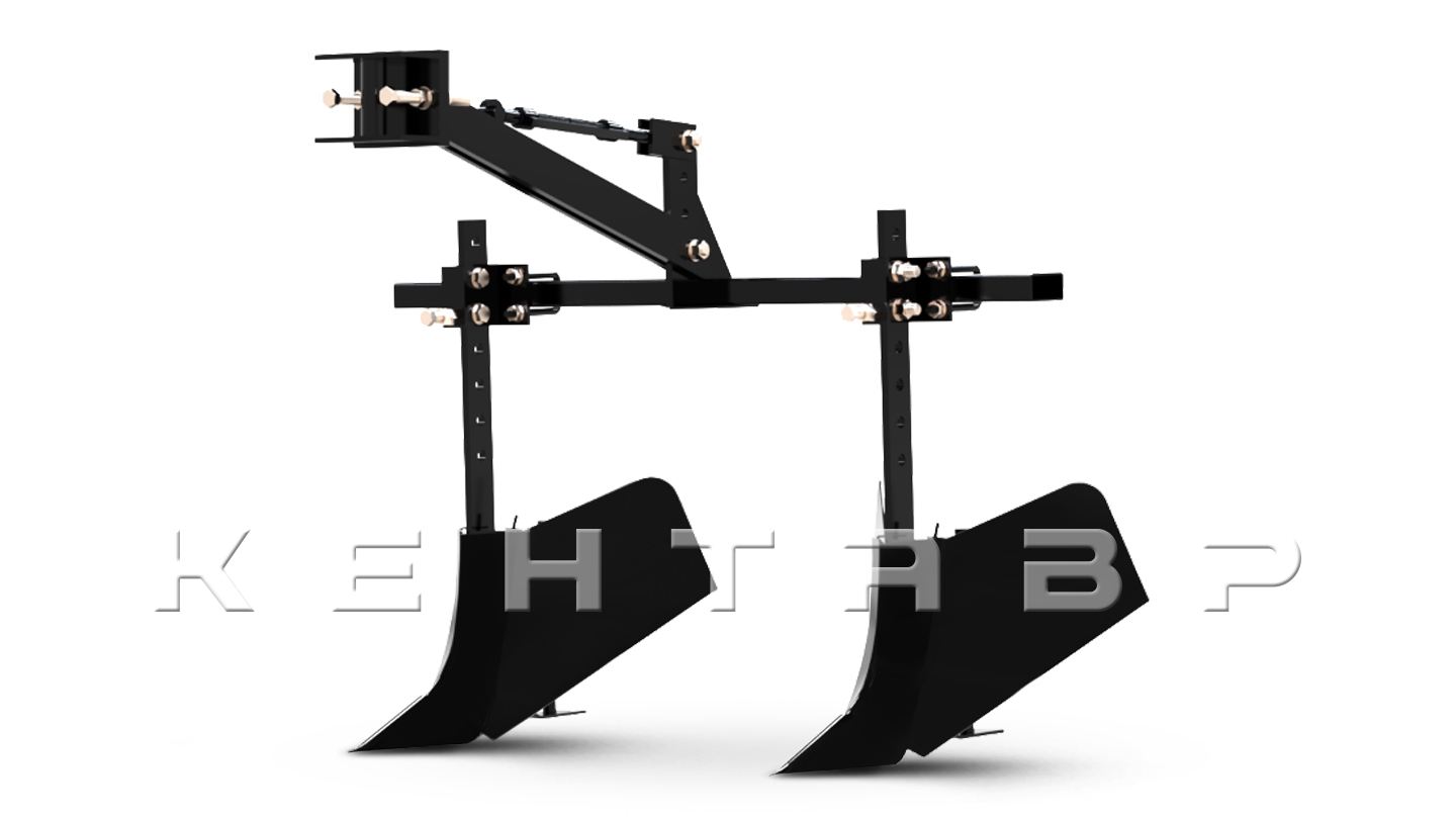 Комплект для окучивания Kerland | Керланд СБ100 к мотоблокам с водяным охл. (Сцепка+рамка+2 окуч.)