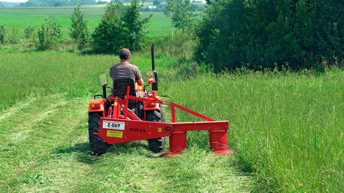 Косилка роторная Wirax | Виракс Z-069/3 (1,35 м на короткой ноге) 0