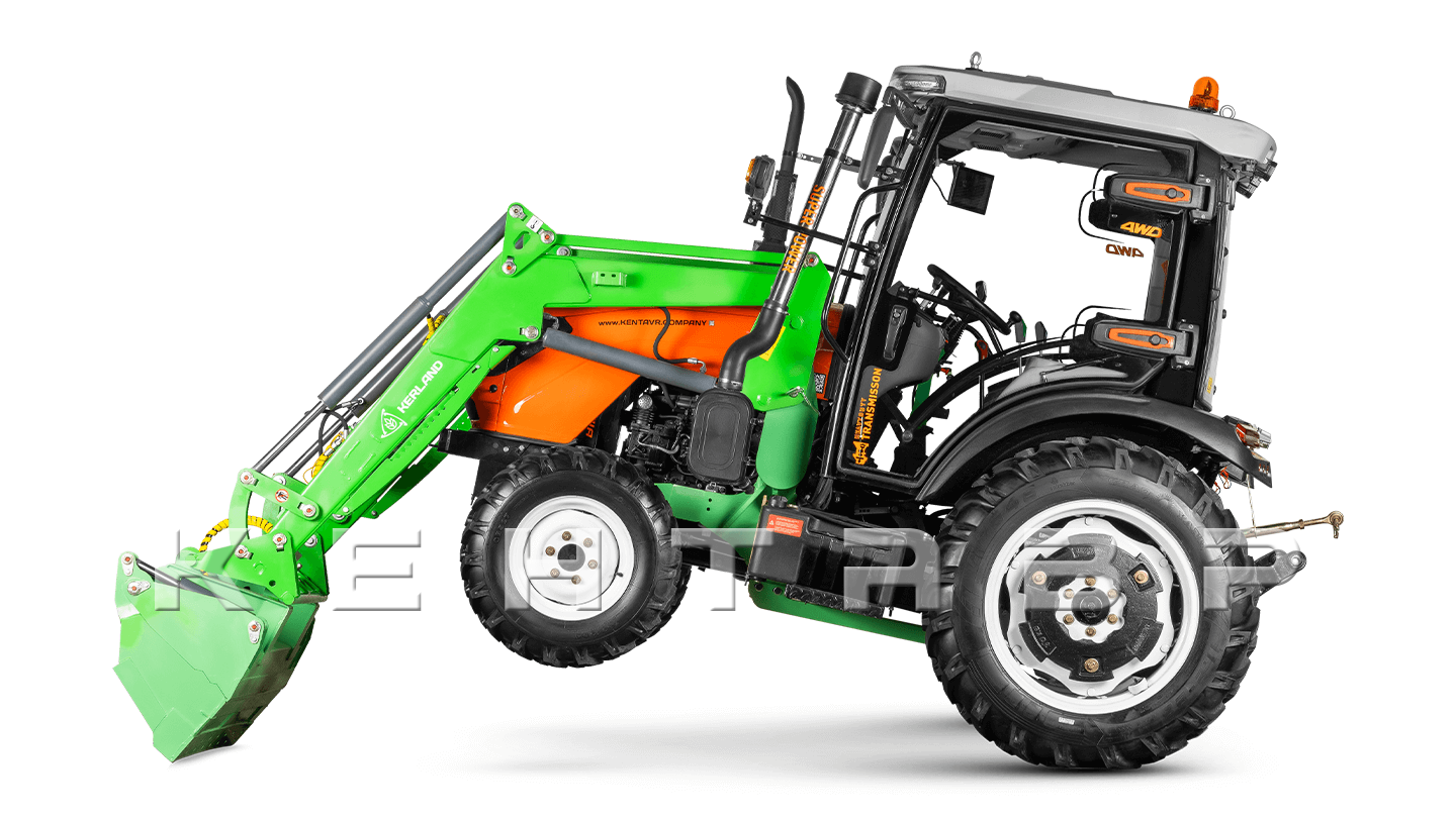 Фронтальный погрузчик Kerland | Кентавр PRO Т-654 G2-500 (челюстной c джойстиком)