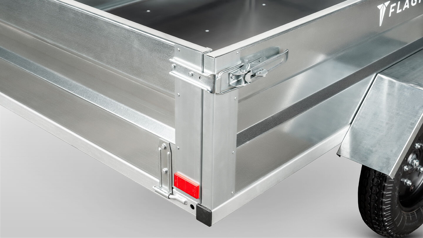 Прицеп Flagman | Флагман ПТМ — 0,5 к мотоблоку/мини-трактору 0