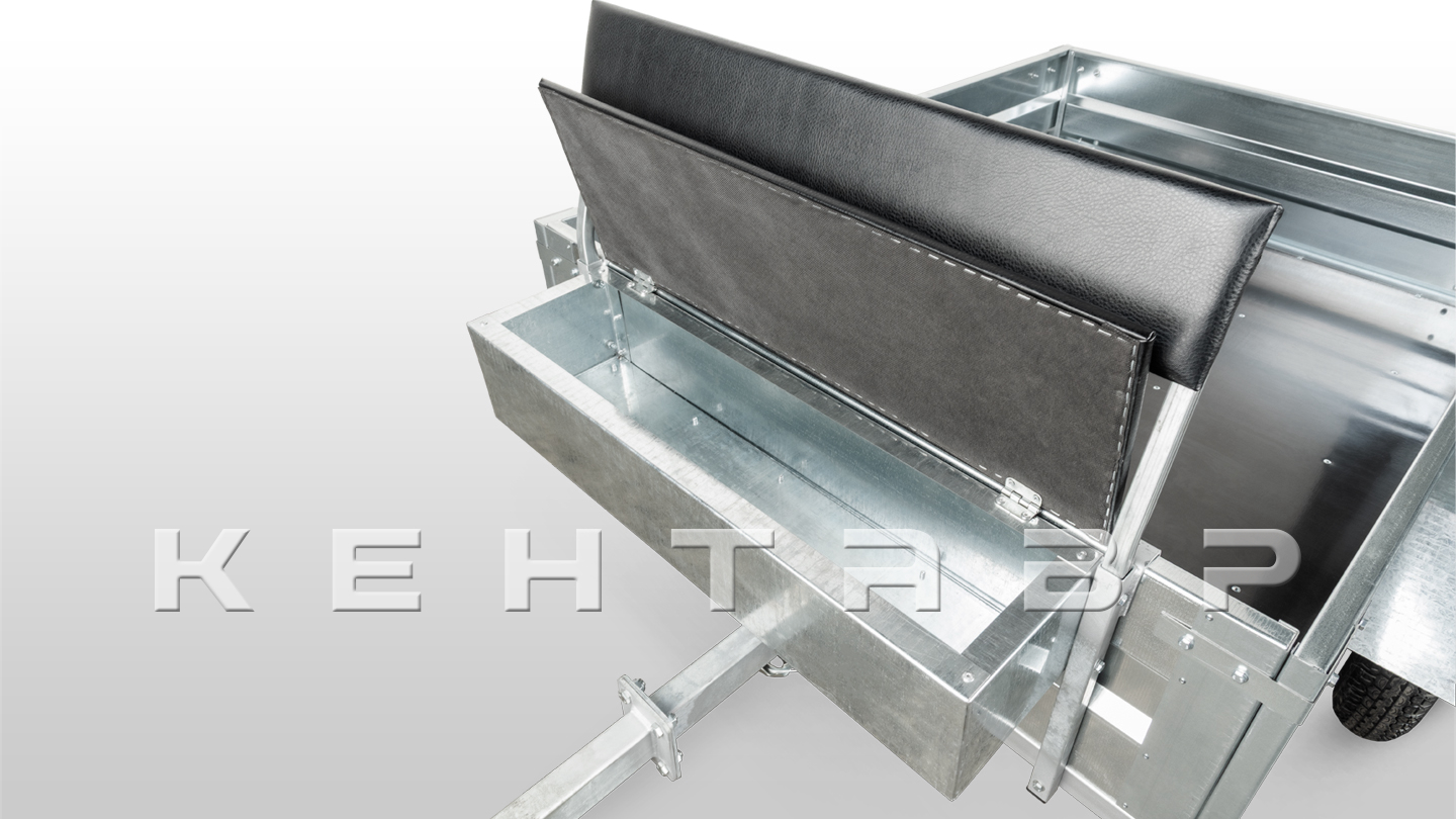 Прицеп Flagman | Флагман ПТМ — 0,5 к мотоблоку/мини-трактору