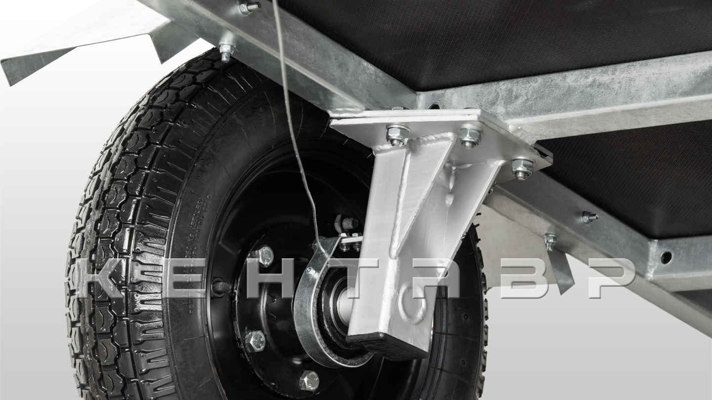 Прицеп Flagman | Флагман ПТМ — 0,5 к мотоблоку/мини-трактору